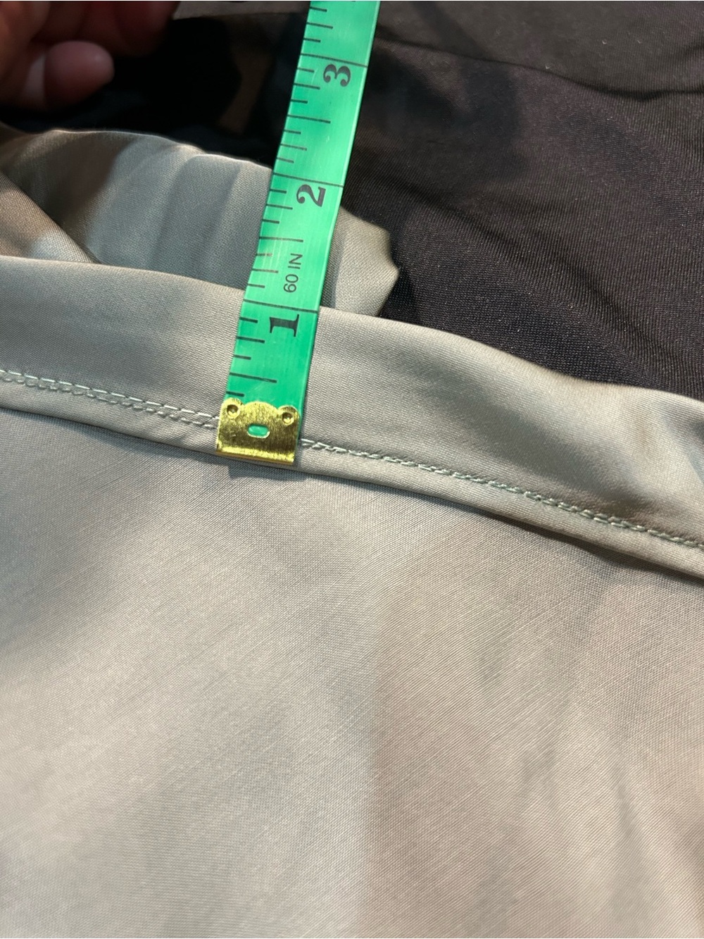 Abercrombie & Fitch Green Slip Maxi Dress with Spaghetti Straps size XL - Picture 11 of 11